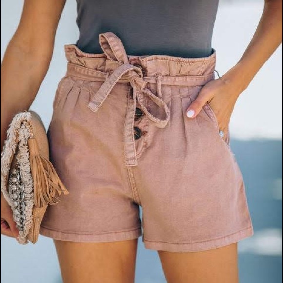 Vici Pants - Paperbag Shorts
